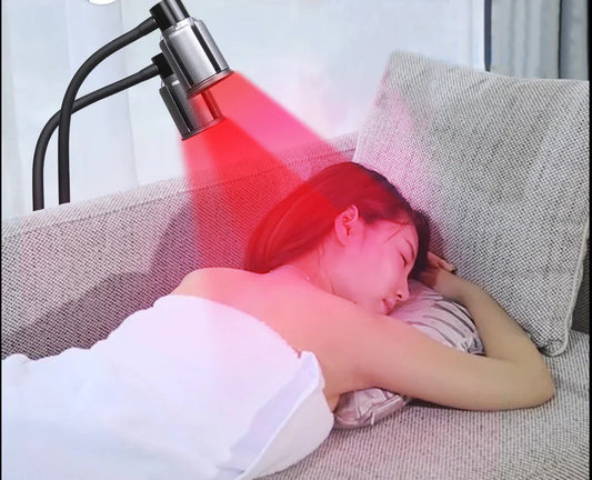 LED Infrared Light Therapy Double Head Beauty Lamp - www.Shopthatapp.com