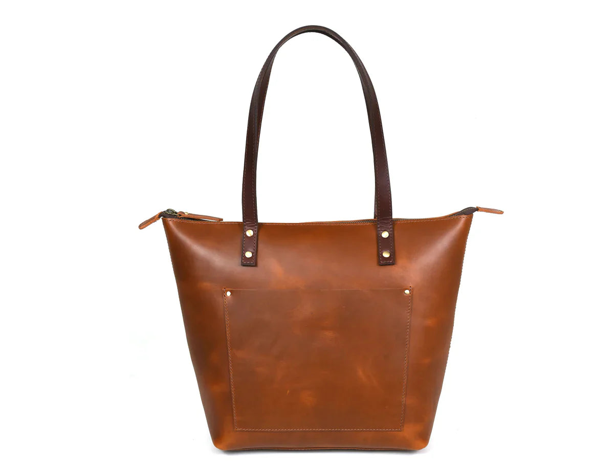 Cassidy Leather Tote Bag-Everything leather-www.Shopthatapp.com-Tolredo Leather