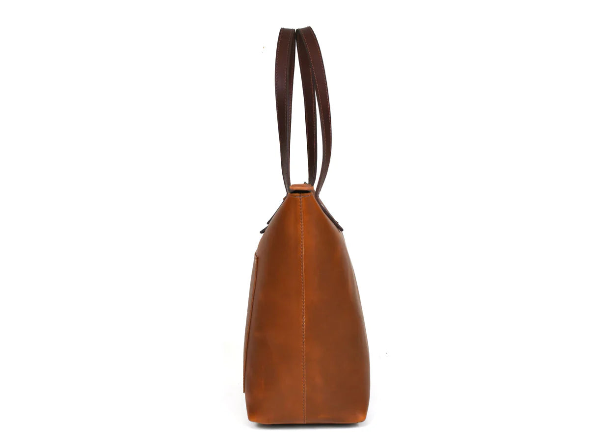 Cassidy Leather Tote Bag-Everything leather-www.Shopthatapp.com-Tolredo Leather