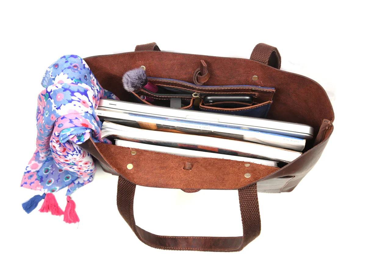 Leather Willow Tote-Handbags, purses, etc.-www.Shopthatapp.com-Tolredo Leather