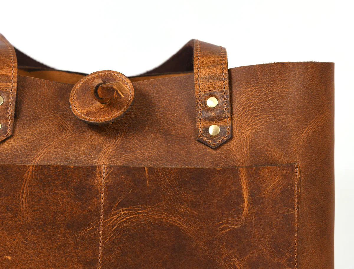 Leather Willow Tote-Handbags, purses, etc.-www.Shopthatapp.com-Tolredo Leather