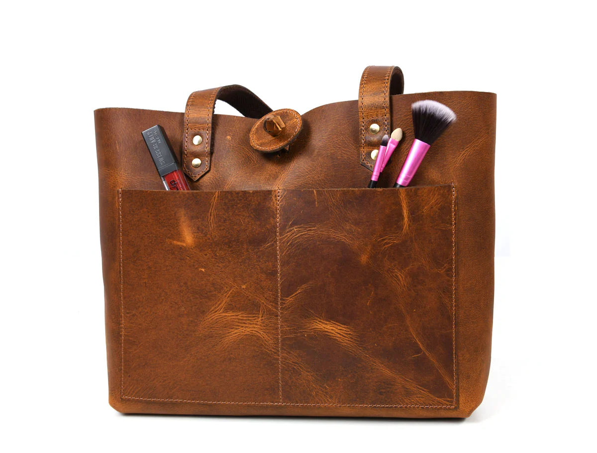 Leather Willow Tote-Handbags, purses, etc.-www.Shopthatapp.com-Tolredo Leather