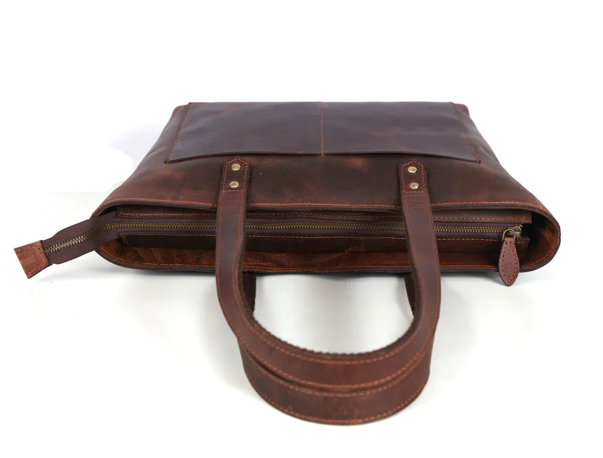 Leather Myra Tote Bag-Everything leather-www.Shopthatapp.com-Tolredo Leather
