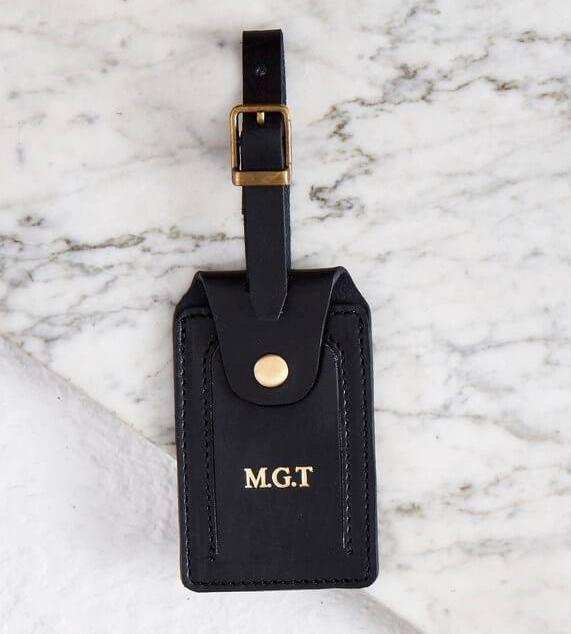 Leather Luggage Tag-Everything leather-www.Shopthatapp.com-Tolredo Leather