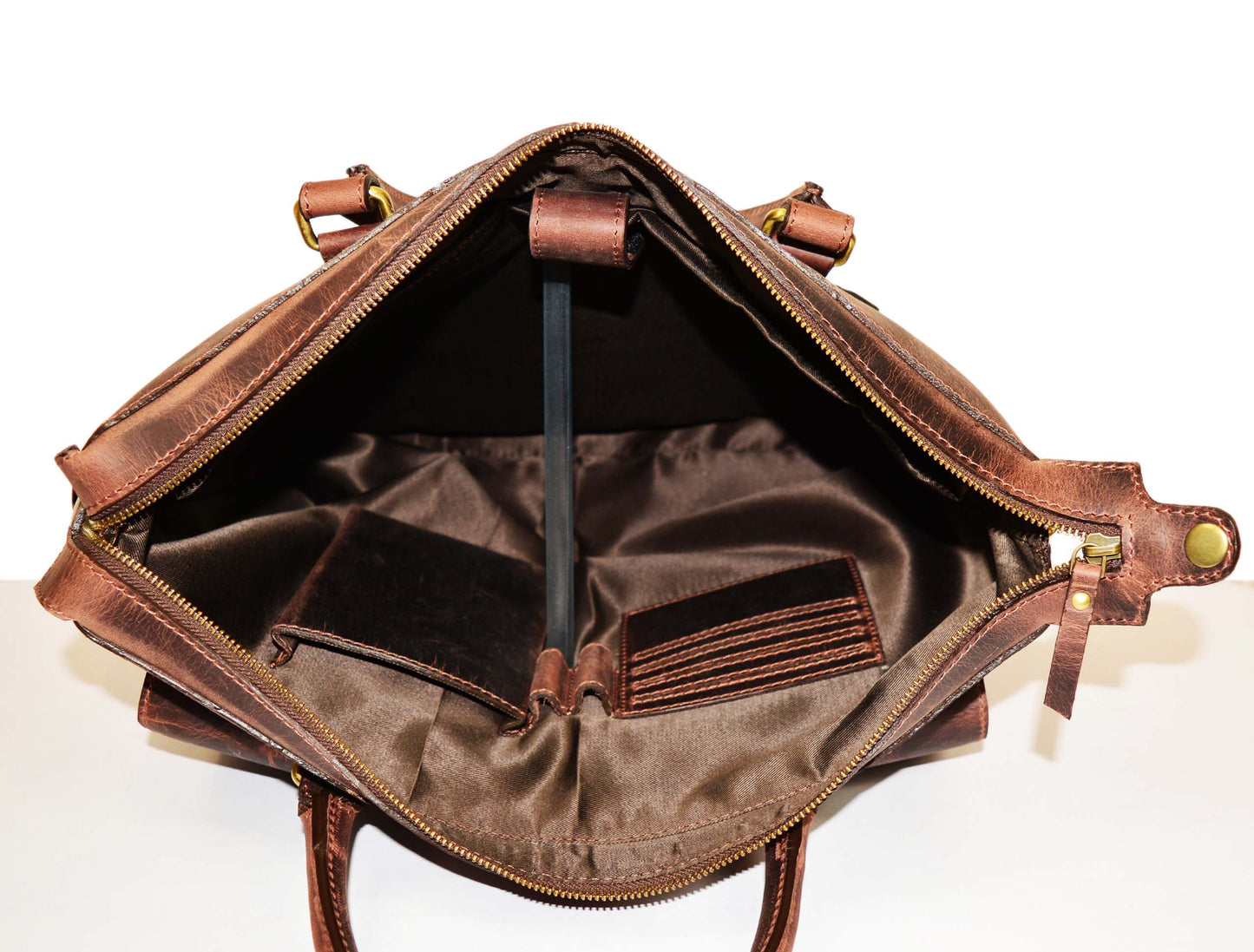 Berkeley Leather Portfolio Bag - Walnut Brown-Luggage and bags-www.Shopthatapp.com-Tolredo Leather
