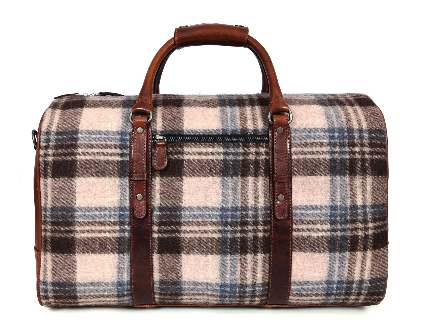 Manchester Leather & Tweed Duffle Bag-Everything leather-www.Shopthatapp.com-Tolredo Leather