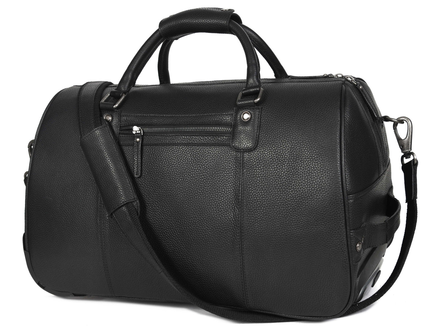 Leather Trolley Bag-Luggage and bags-www.Shopthatapp.com-Tolredo Leather