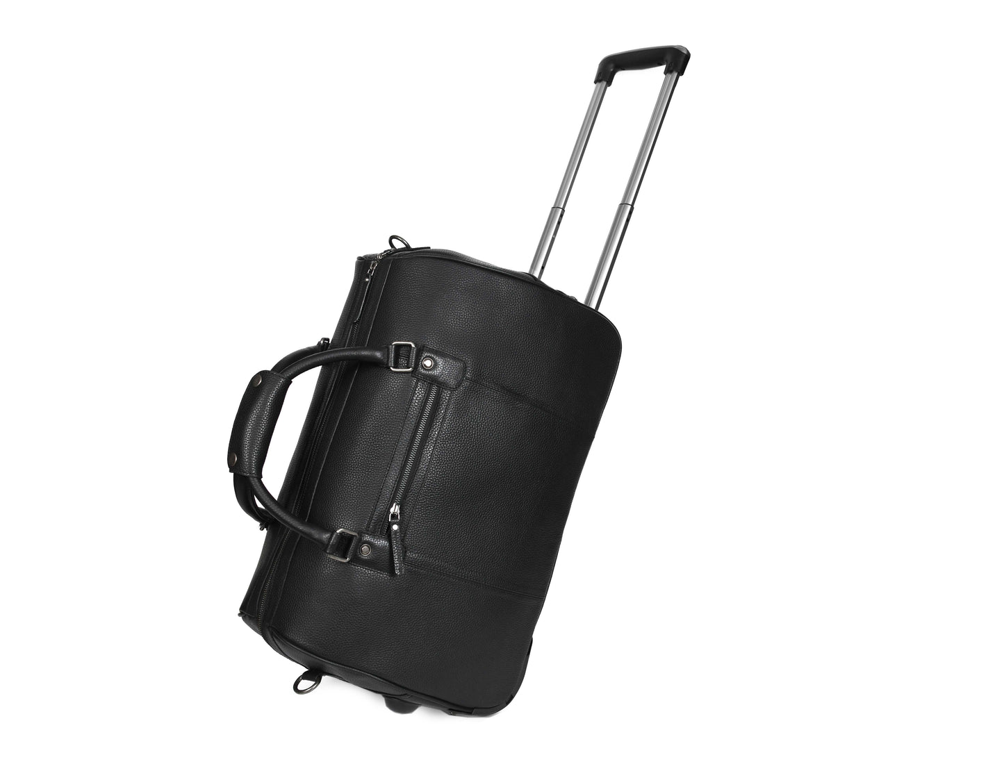 Leather Trolley Bag-Luggage and bags-www.Shopthatapp.com-Tolredo Leather