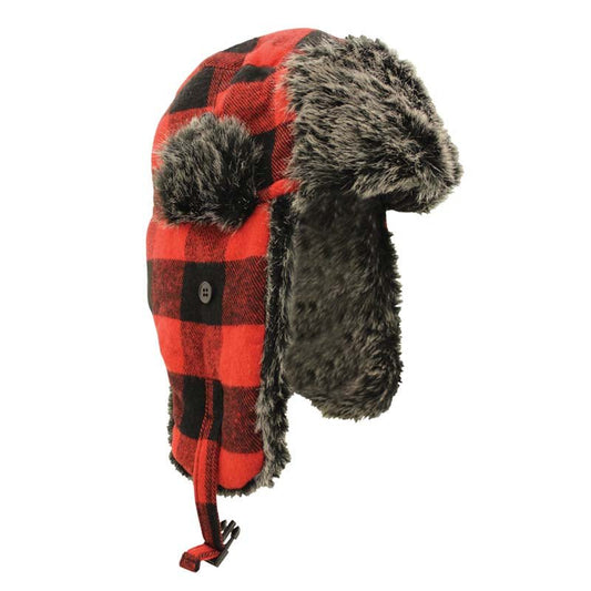 Backwoods Fur Lined Winter Caps - www.Shopthatapp.com