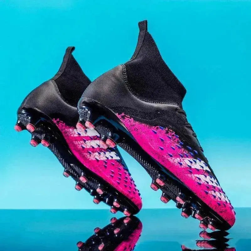Large High Top Football New Men's Training Spikes - www.Shopthatapp.com #