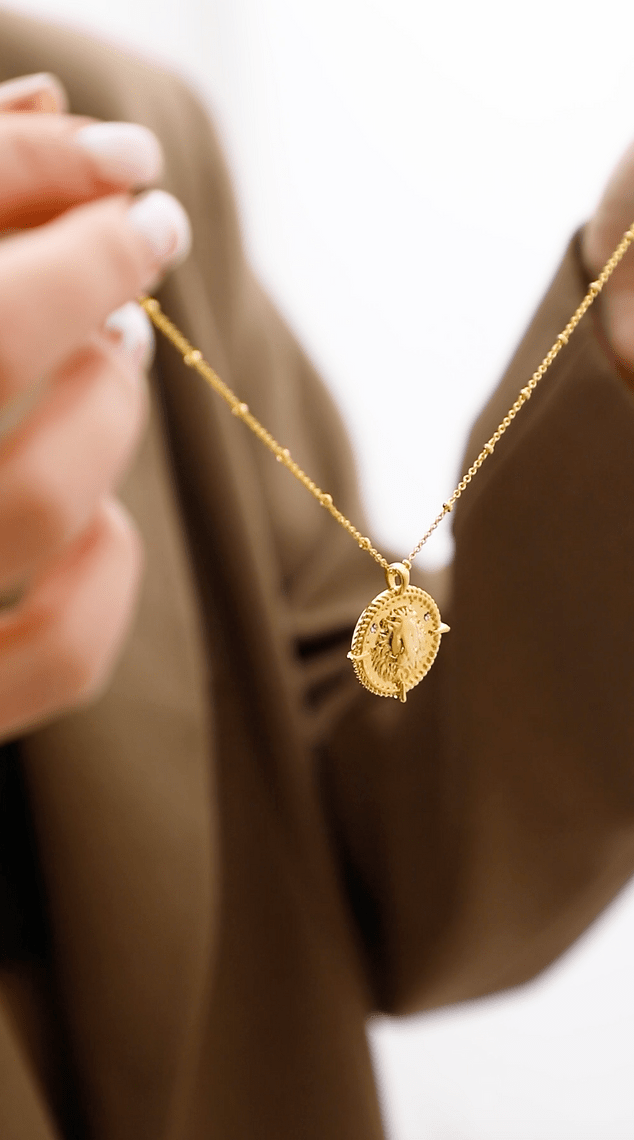 Leo Necklace - www.Shopthatapp.com