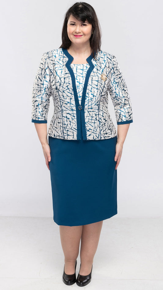 Women's Dress Suit-One Col-8 Sizes - www.Shopthatapp.com