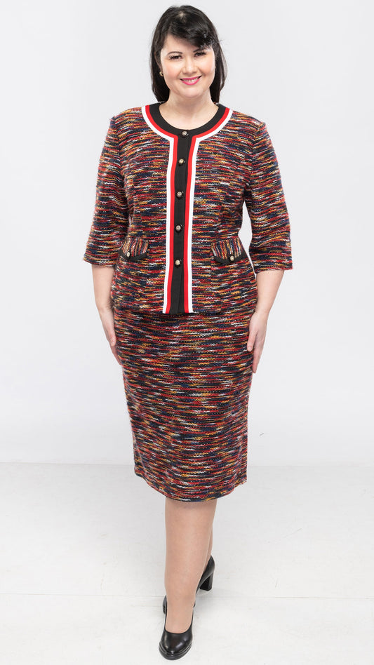 Women's Skirt Suit-2 Cols-8 Sizes - www.Shopthatapp.com