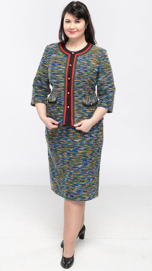 Women's Skirt Suit-2 Cols-8 Sizes - www.Shopthatapp.com