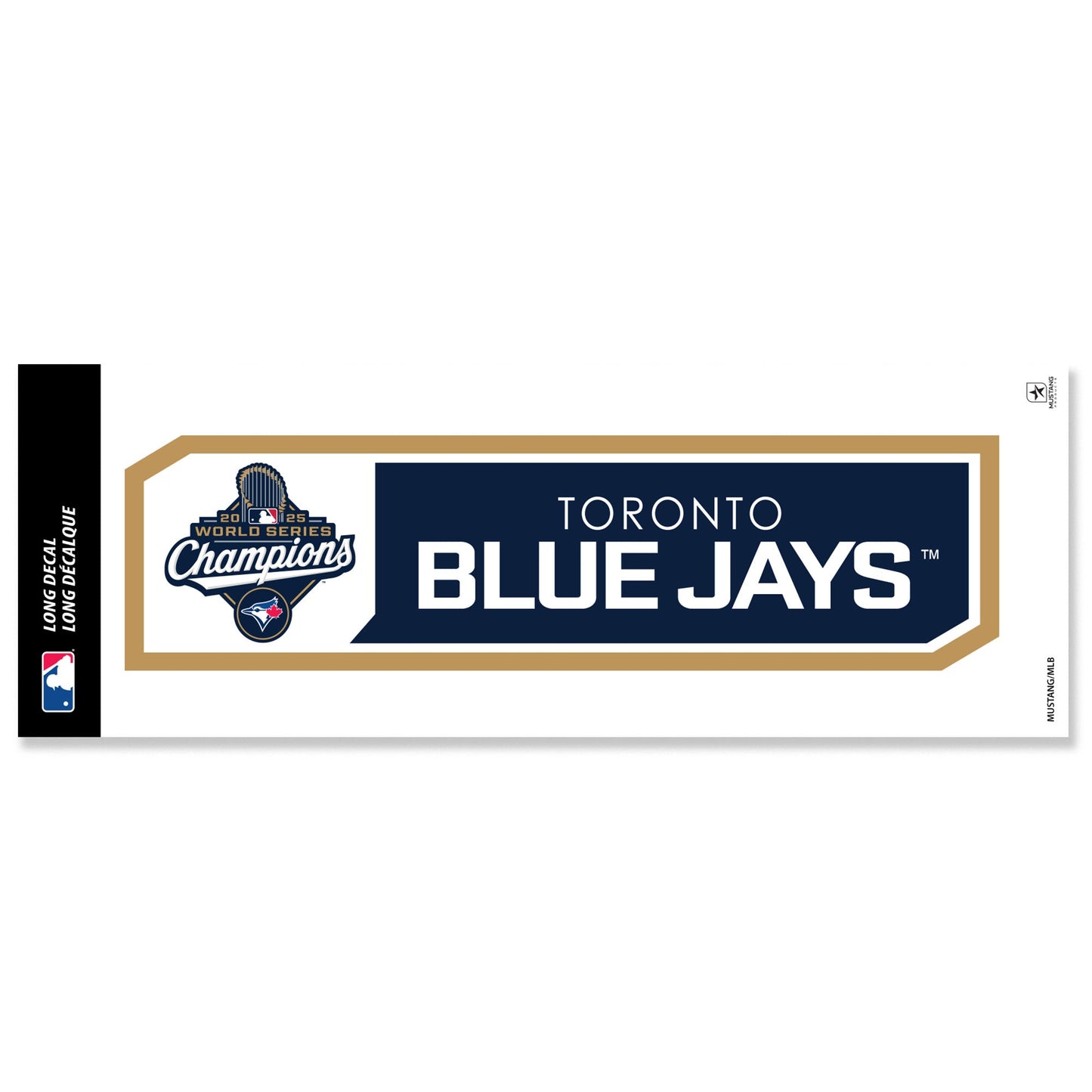 Toronto Blue Jays World Series Champions | 4" X 12" Bumper Sticker - www.Shopthatapp.com