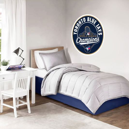 Toronto Blue Jays World Series Champions | Wall Decal - Stripe - www.Shopthatapp.com