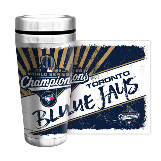 Toronto Blue Jays World Series Champions | Classic Full Wrap Travel Mug - www.Shopthatapp.com