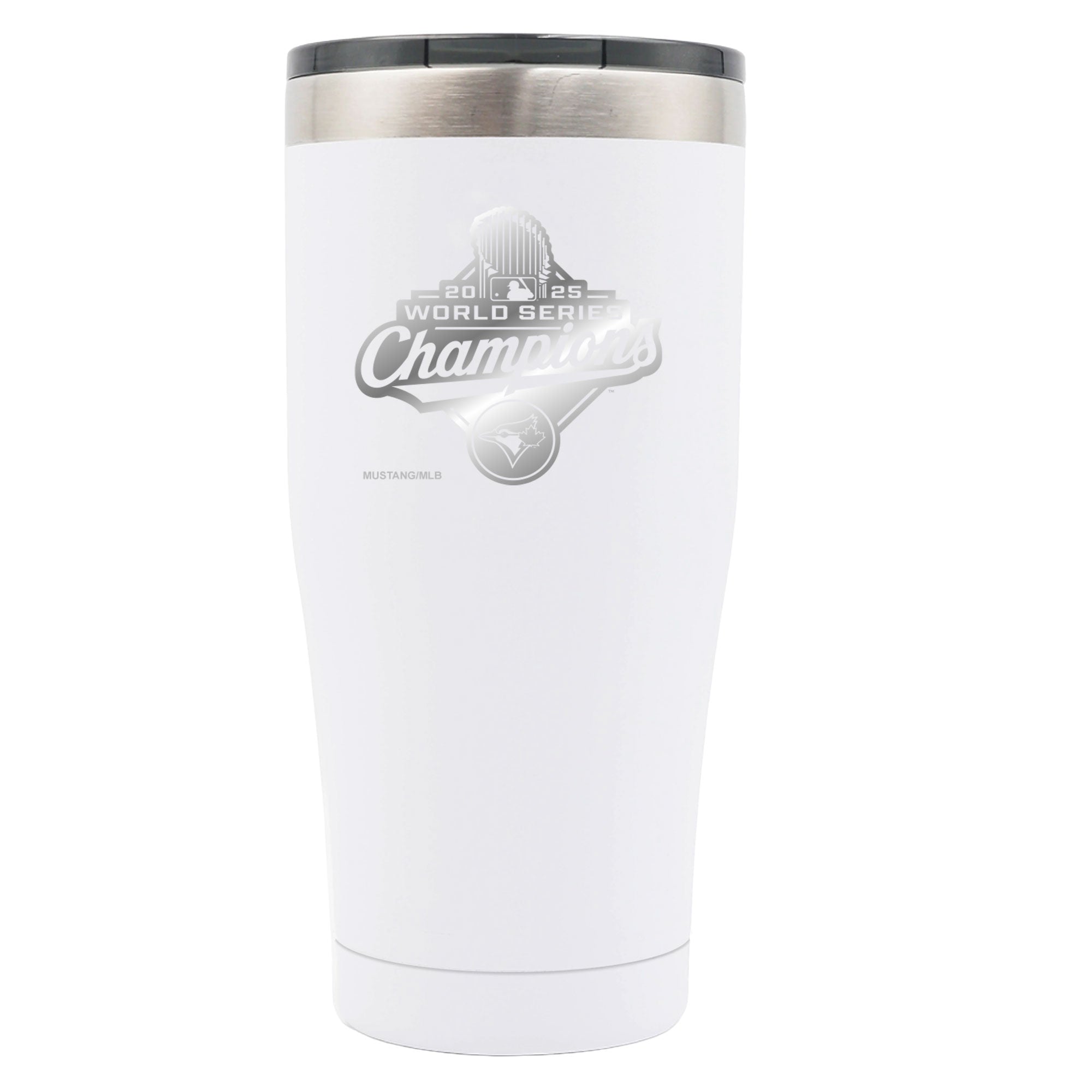 Toronto Blue Jays World Series Champions | 20oz Stainless Steel Tumbler | White - www.Shopthatapp.com