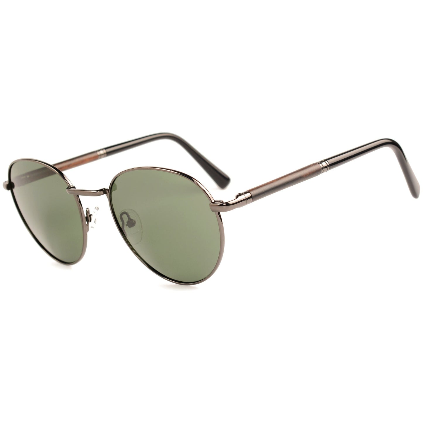 Sloan - Monel & Wood Sunglasses - www.Shopthatapp.com