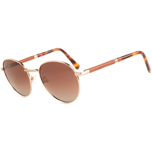 Sloan - Monel & Wood Sunglasses - www.Shopthatapp.com