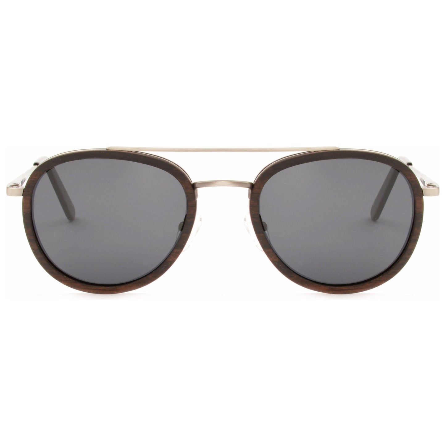 O'Hara - Metal & Wood Sunglasses - www.Shopthatapp.com