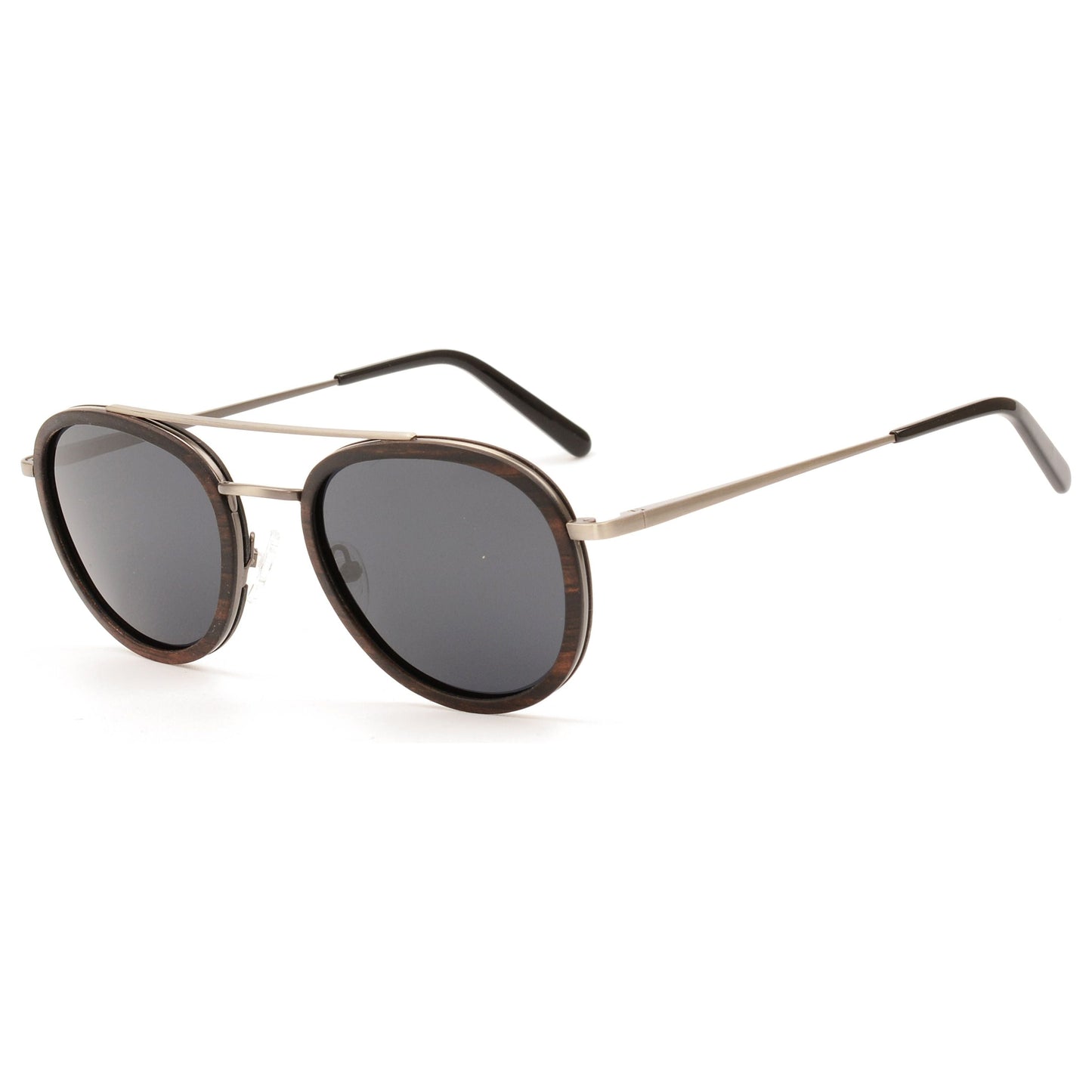 O'Hara - Metal & Wood Sunglasses - www.Shopthatapp.com