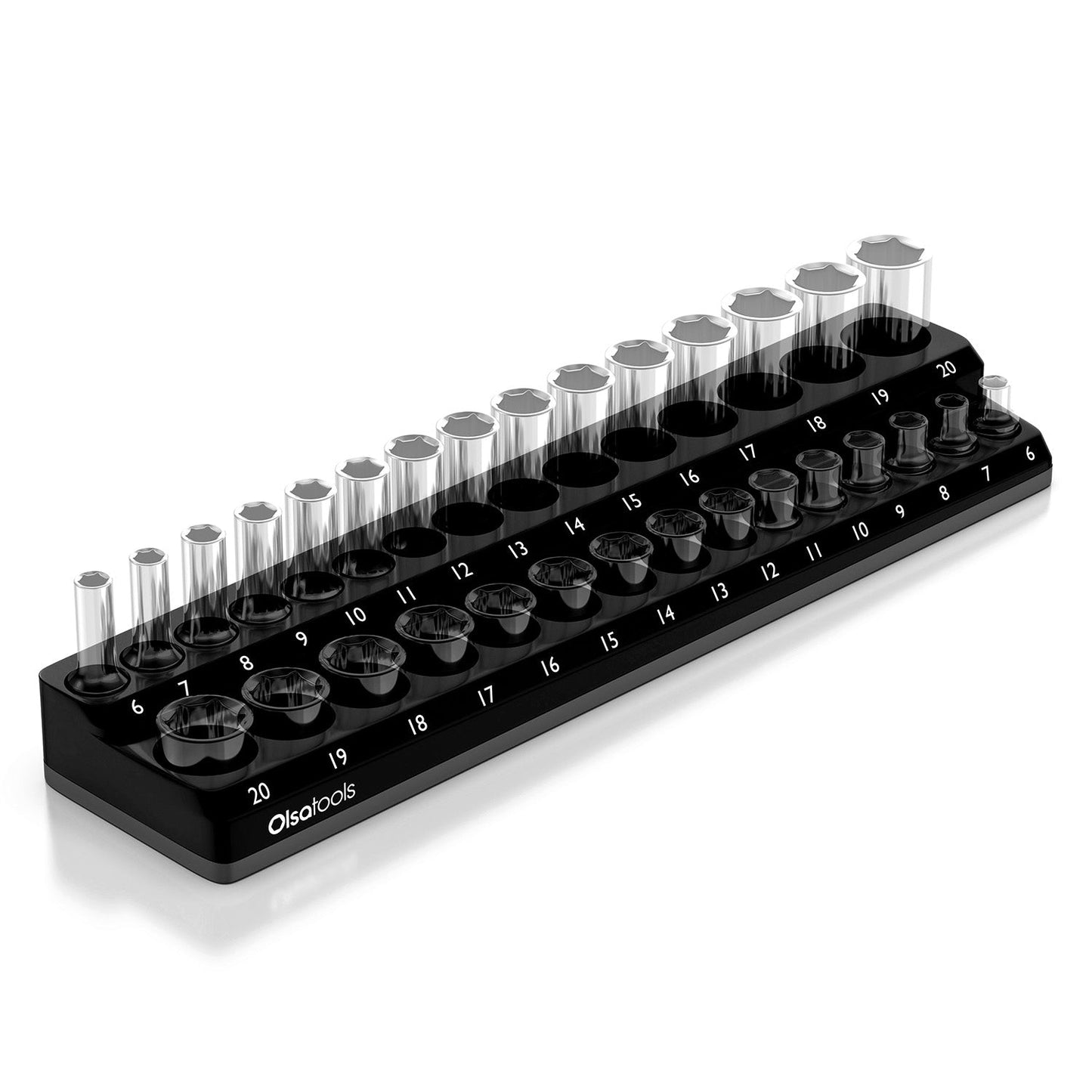 2-Row Magnetic Socket Holders - www.Shopthatapp.com
