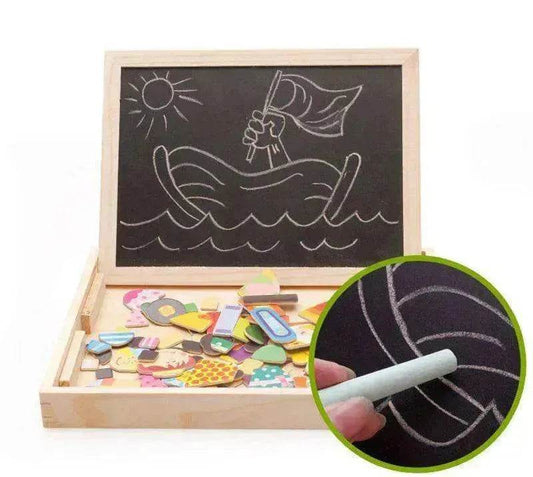Magnetic Kids Puzzle Drawing Board Toy - www.Shopthatapp.com