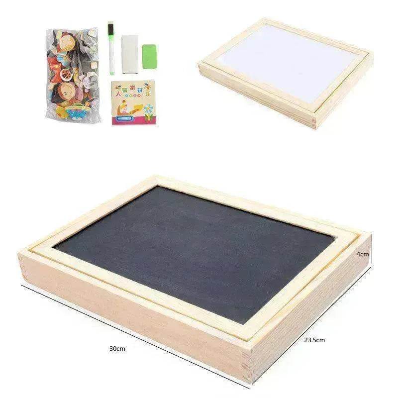 Magnetic Kids Puzzle Drawing Board Toy - www.Shopthatapp.com