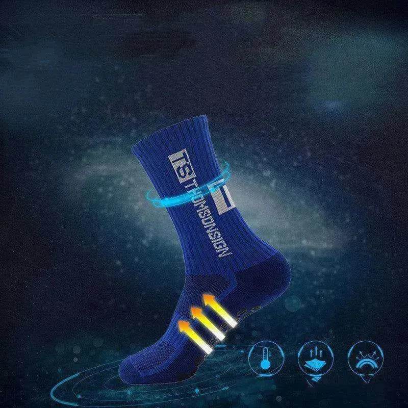 Men's Middle Tube Dispensing Soccer Socks - www.Shopthatapp.com