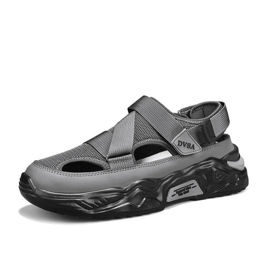 Men's Summer Platform Lightweight Non-slip Breathable Mesh Sandals - www.Shopthatapp.com