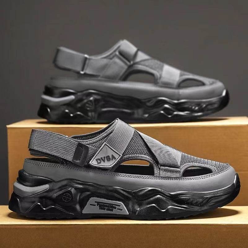 Men's Summer Platform Lightweight Non-slip Breathable Mesh Sandals - www.Shopthatapp.com