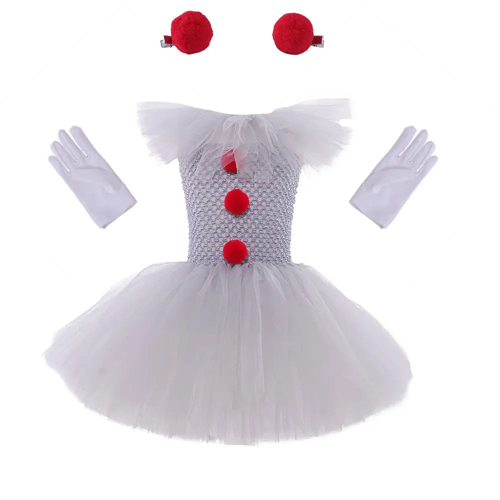 Mesh Princess Dress Set Children's Halloween Costume - www.Shopthatapp.com