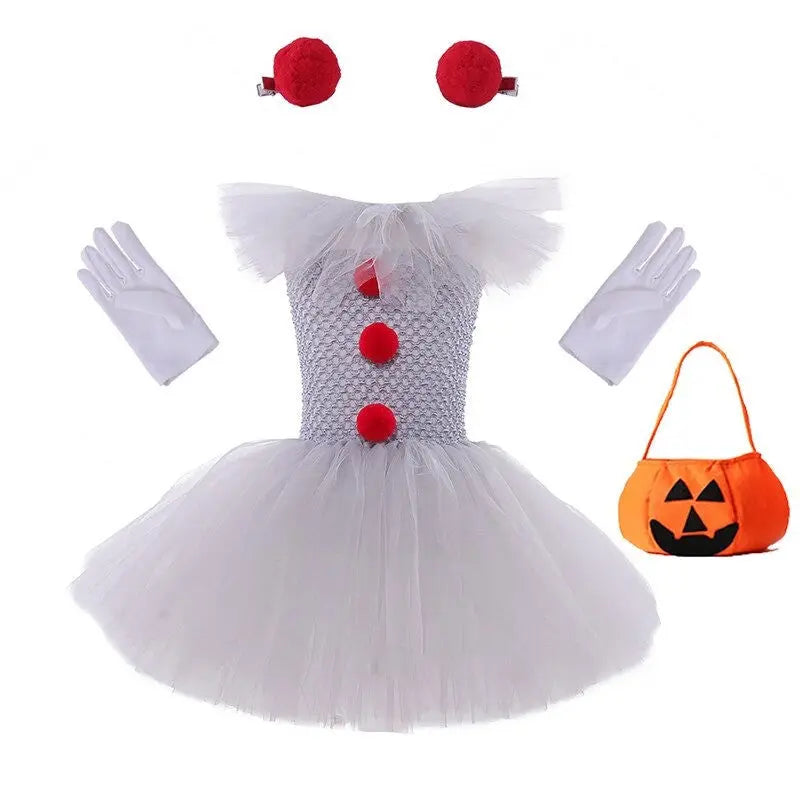 Mesh Princess Dress Set Children's Halloween Costume - www.Shopthatapp.com