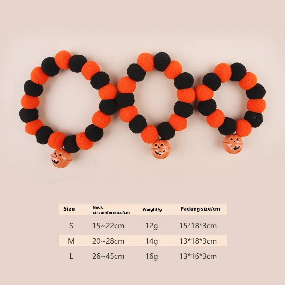 Naughty Cat Collar Pet Trick Or Treat Pumpkin Collar - www.Shopthatapp.com