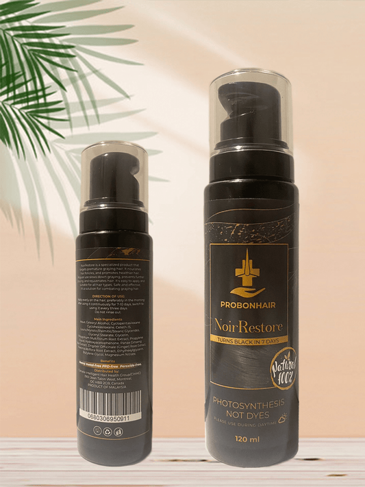 NoirRestore Grey Hair Solution-Turn grey to black just in 7 days! 120ml - www.Shopthatapp.com