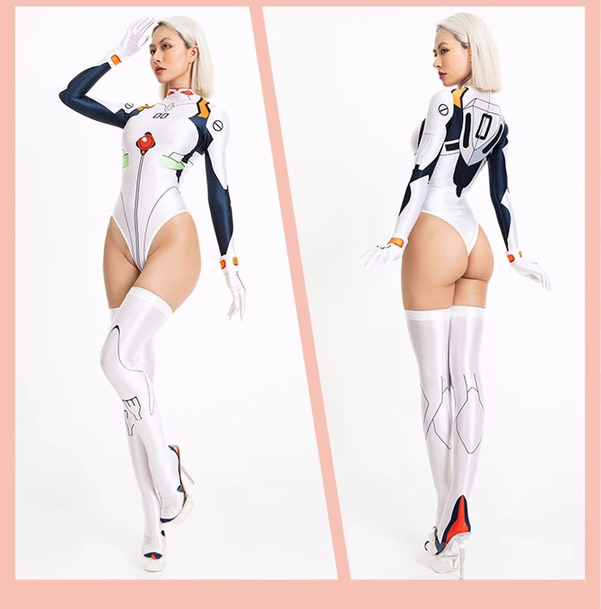 Anime Style Spandex Cosplay BodySuit Plugsuit Halloween Costume Zentai - www.Shopthatapp.com