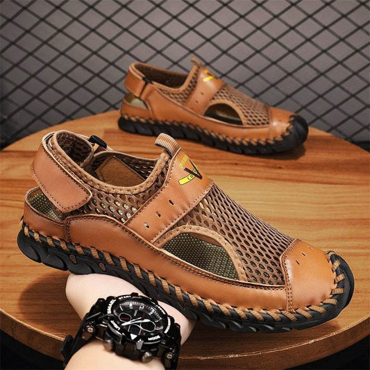 Breathable Beach Men's Mesh Sandals - www.Shopthatapp.com