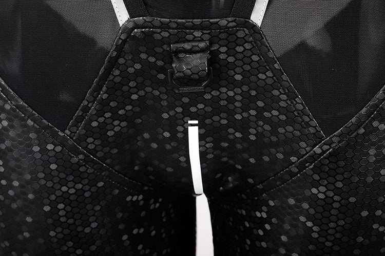 Tactical Anime Girl PU Leather Sheer Mesh Sexy Cosplay Full Bodysuit Costume - www.Shopthatapp.com