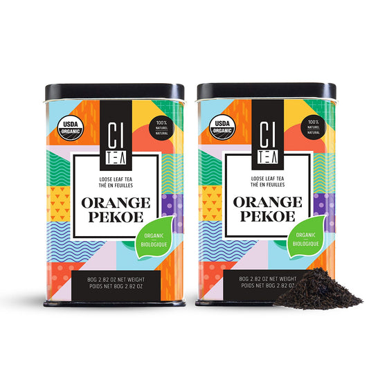 Organic Orange Pekoe Loose Leaf Tea Bundle of Two - www.Shopthatapp.com