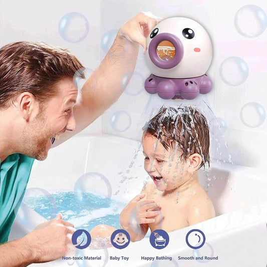 Octopus Fountain Bath Toy: Fun Water Sprinkler - www.Shopthatapp.com