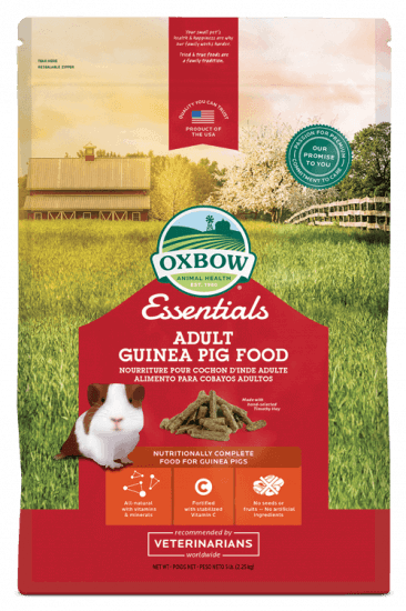 Oxbow Essentials - Adult Guinea Pig Food-Pets supplies and goodies-www.Shopthatapp.com-Size:25 lb-Natural Health Garden