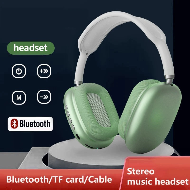 P9 Wireless Bluetooth Headset Outdoor Sports Gaming Wireless Headphones With Mic Noise Cancelling Earbuds Bluetooth Earphones - www.Shopthatapp.com
