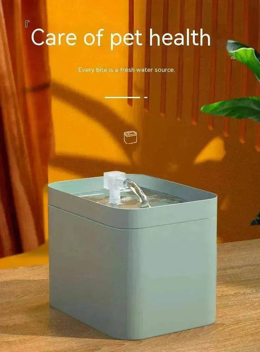 Pet Water Dispenser & Water Filter with a Fountain - www.Shopthatapp.com