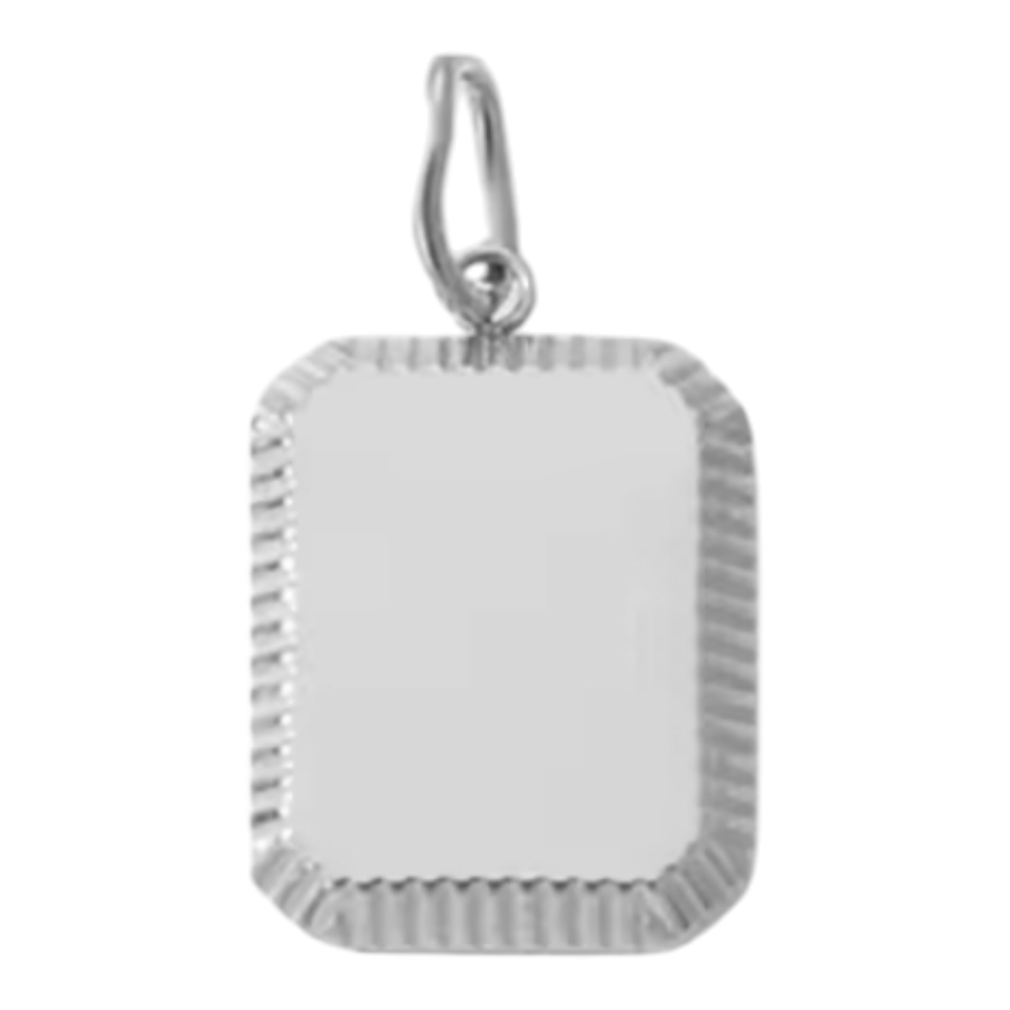 Collier avec étiquette vintage gravée sur mesure