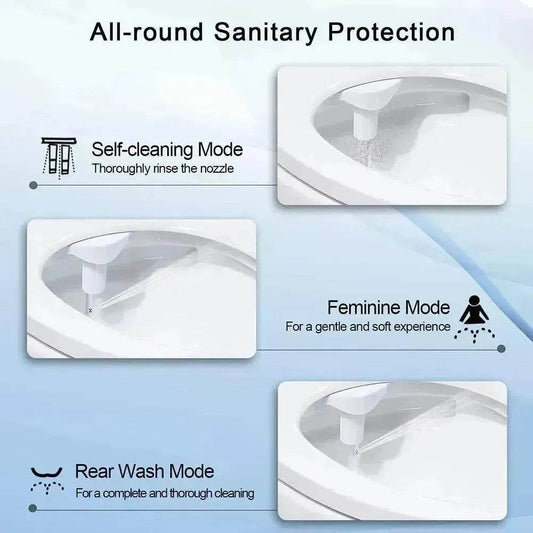 Plastic Manual Toilet Bidet set for Women Wash - www.Shopthatapp.com #
