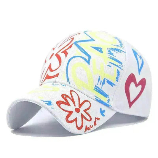 Popular Printed Men's And Women's Alphabet Baseball Caps - www.Shopthatapp.com #