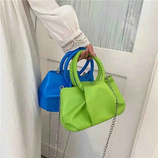 Portable Fashion Cloud Underarm Handbag Chain Crossbody Bag - www.Shopthatapp.com #