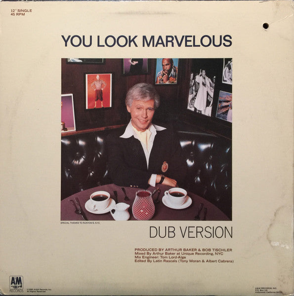Billy Crystal / You Look Marvelous - 12" (Used) - www.Shopthatapp.com