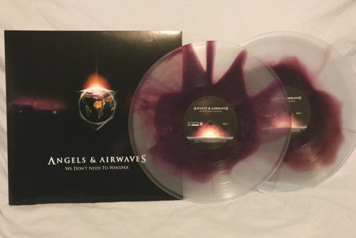 Angels & Airwaves – We Don't Need To Whisper - LP Clear With Opaque Purple Haze (Used)